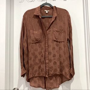 Amuse Society copper button up